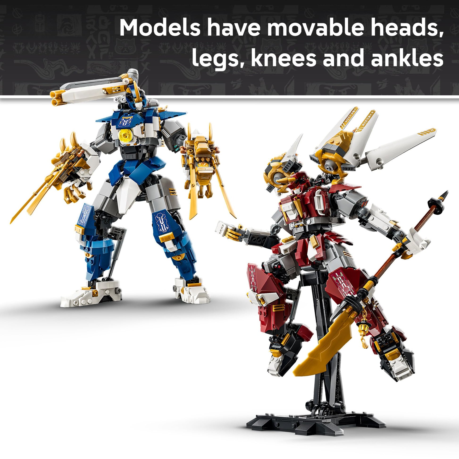 LEGO NINJAGO The Twin Titan Mechs 71870