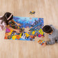 Melissa & Doug Underwater Ocean Floor Puzzle, 48 pc Jumbo Jigsaw Puzzle, Educational Screen Free Activity for Toddler, Preschoolers and Kids Ages 3+