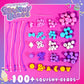 Fidgiwear Squishy Beads - Pink Sweety Theme, Create Fashionable Fidget Jewelry with Scented Squishy Beads for Jewelry Making, Toddler Sensory Bracelet