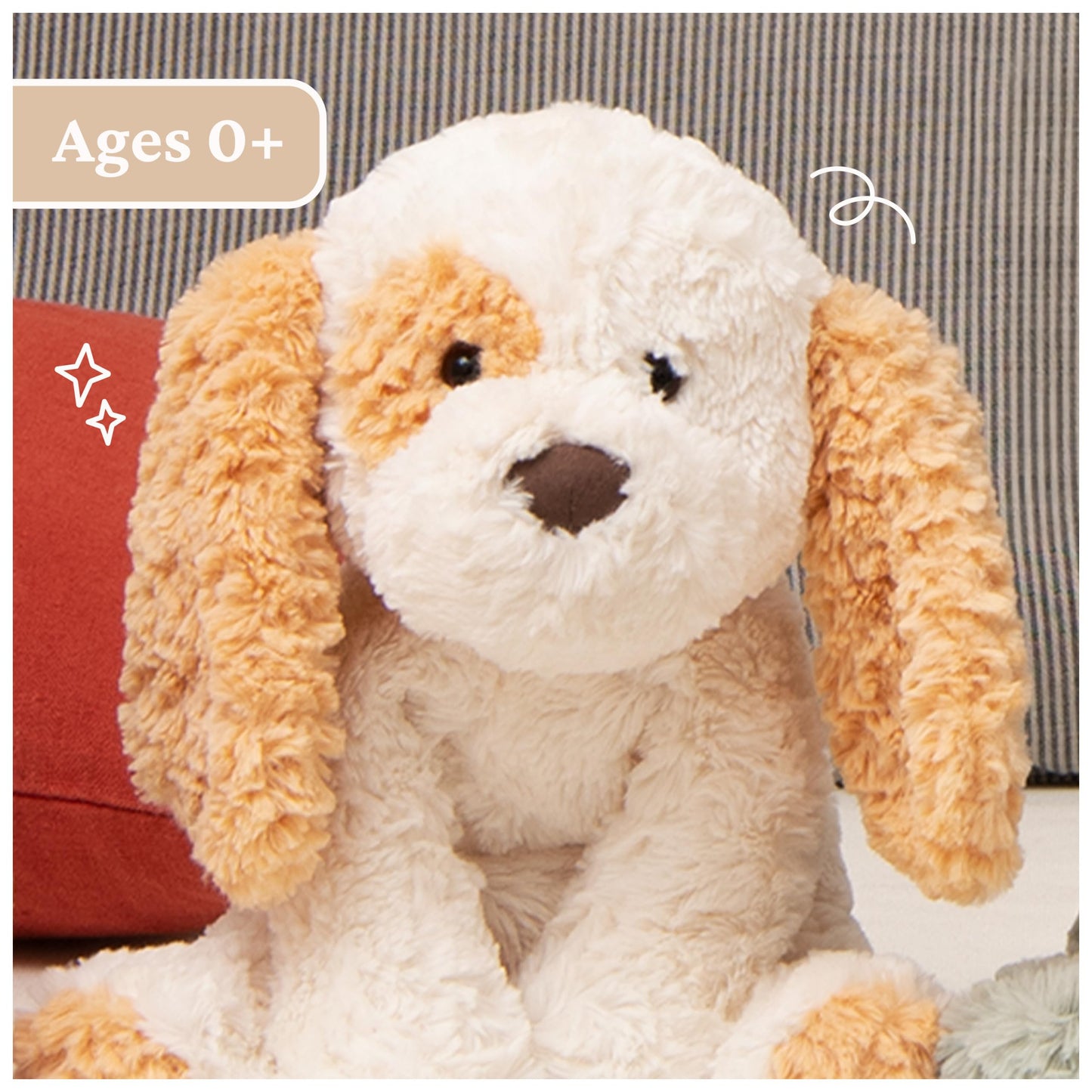 GUND Cozys Collection Puppy Stuffed Animal 10-Inch Plush Toy, Ages 0+