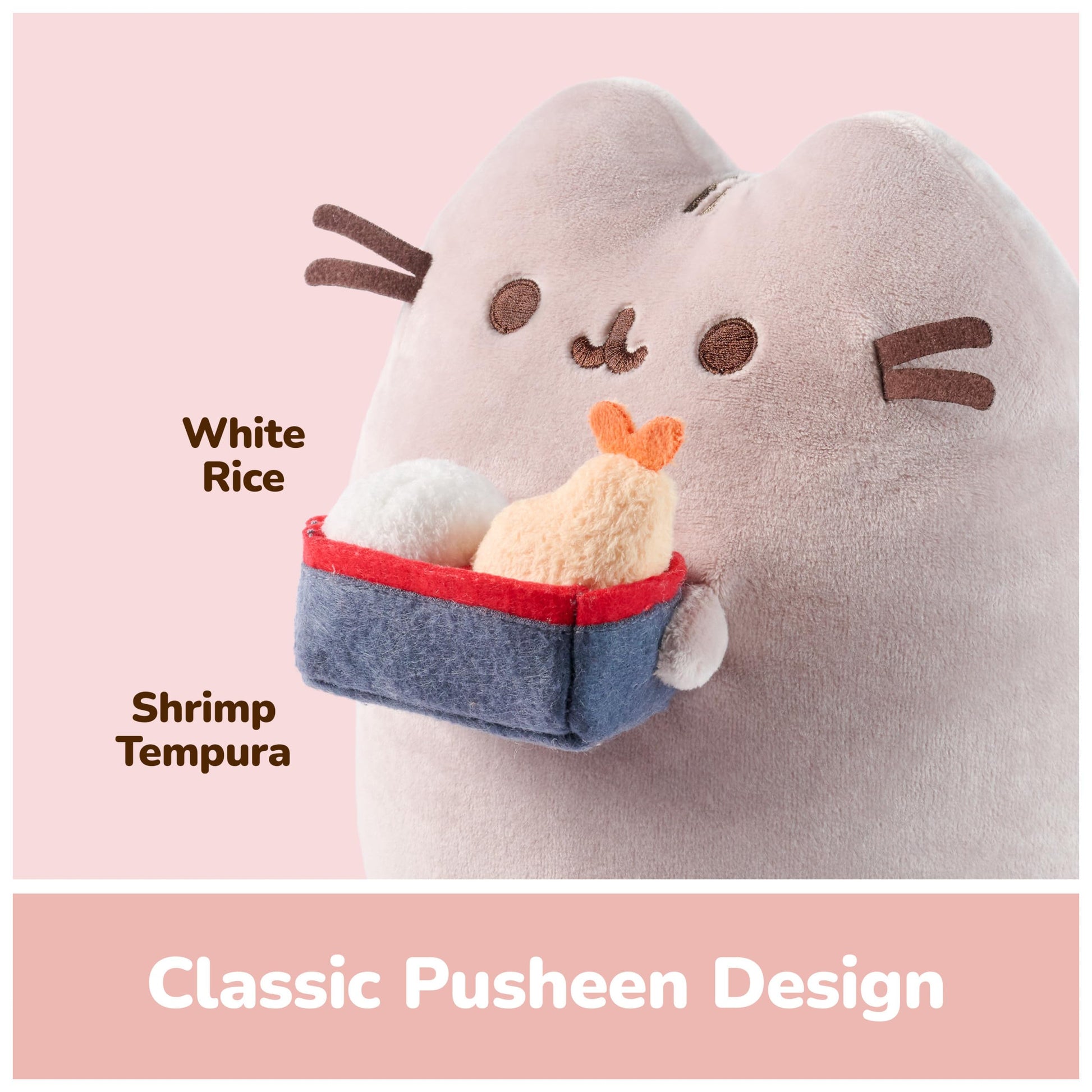 GUND Pusheen Bento Box Snackable 9.5-Inch Plush Toy for Ages 8+