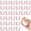 30 Pack Baseball Stress Balls,2.5 Inch Soft Foam Baseballs,Sports Squeeze Balls Toys for Kids,School Carnival Reward,Sports Theme Party