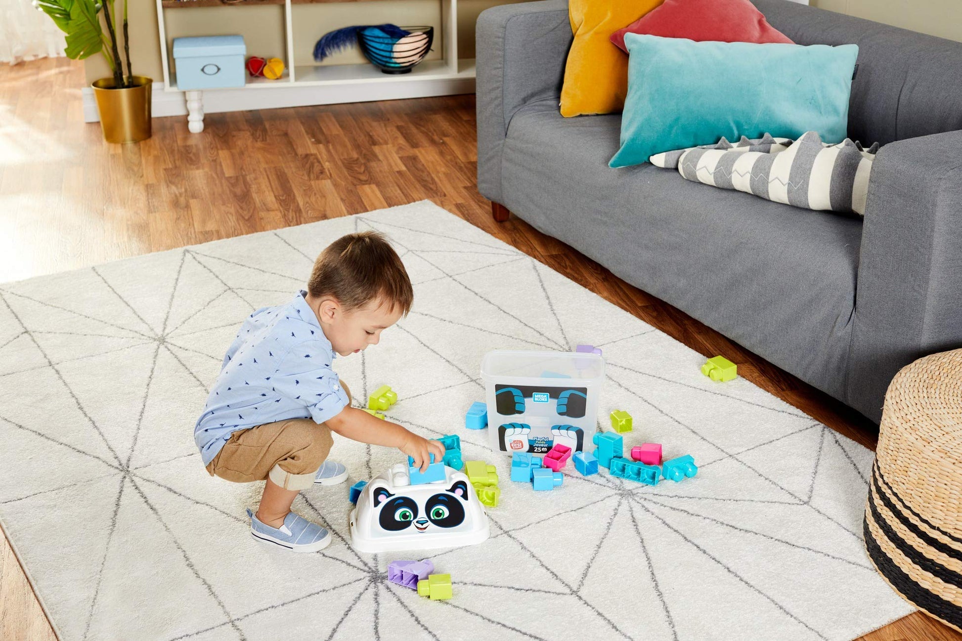 Mega Bloks Playful Panda