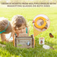 Montessori Wooden Bug Catcher Kit for Kids - 8-in-1 Outdoor Explorer Set with Habitat, Net & Magnifying Glass STEM Learning Toys for Ages 3-8 Nature