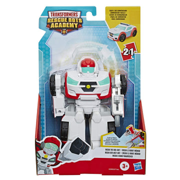 Transformers Playskool Heroes Rescue Bots Academy Medix The Doc-Bot Converting Toy Robot, 6-Inch Collectible Action Figure Toy for Kids Ages 3 and Up