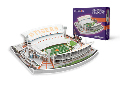 Pro-Lion 3D Jigsaw Puzzle of Memorial Stadium -94 Pieces | Home of Clemson Tigers | NCAA Football Gifts for Age 7+