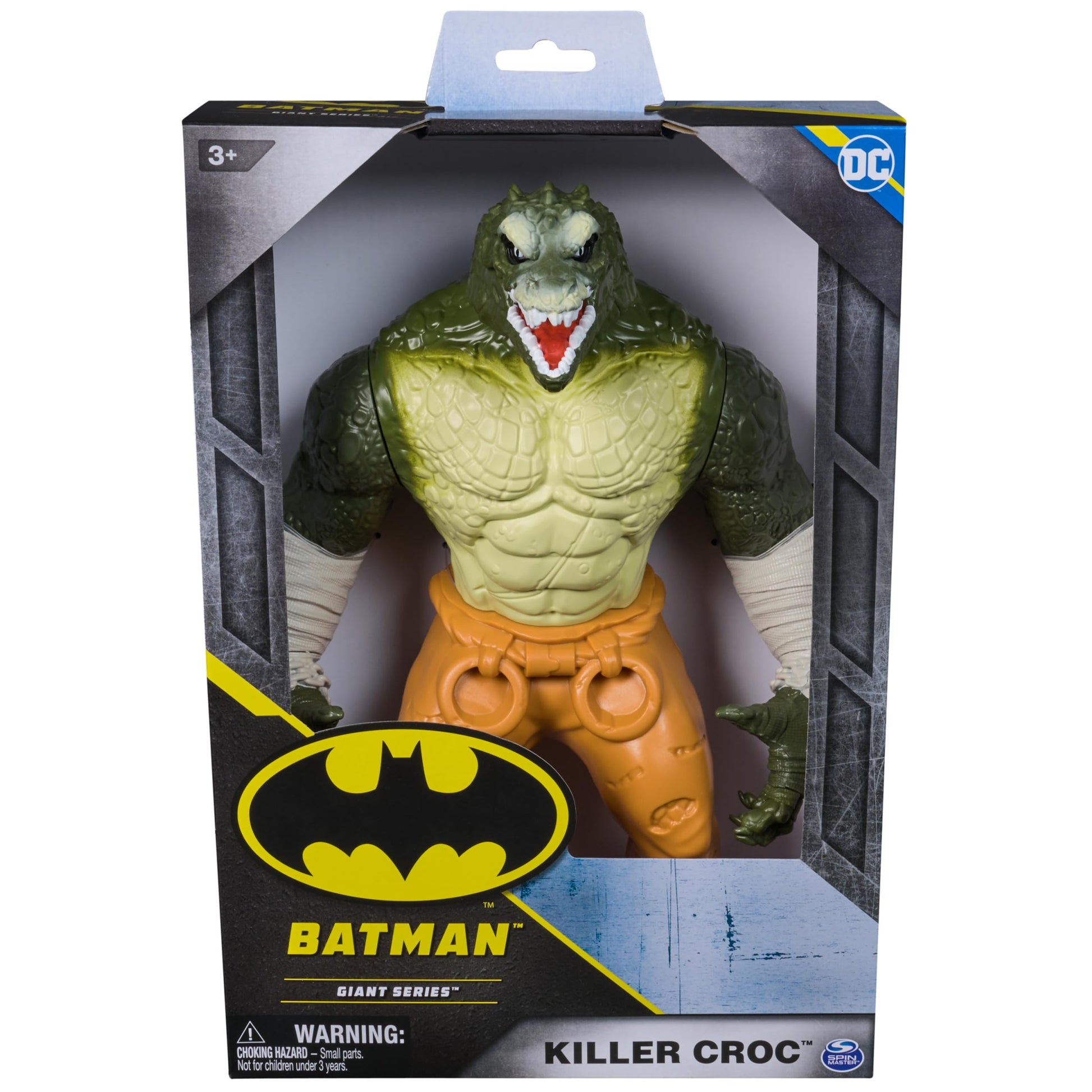 DC Comics, Batman Giant Series Killer Croc Action Figure, 12-inch Super Hero Collectible Kids Toys for Boys and Girls Ages 3 and Up