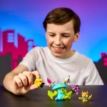 MrBeast Lab Swarms MEGA-TECH Series 6 Pack, including a Mega Swarm