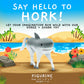 Randimals Horse & Shark Hybrid Realistic Animal Toys - Unique Mix of Safari Toys & Farm Animals Small Figurines - Hork Mini Figures for Kids & Kidults