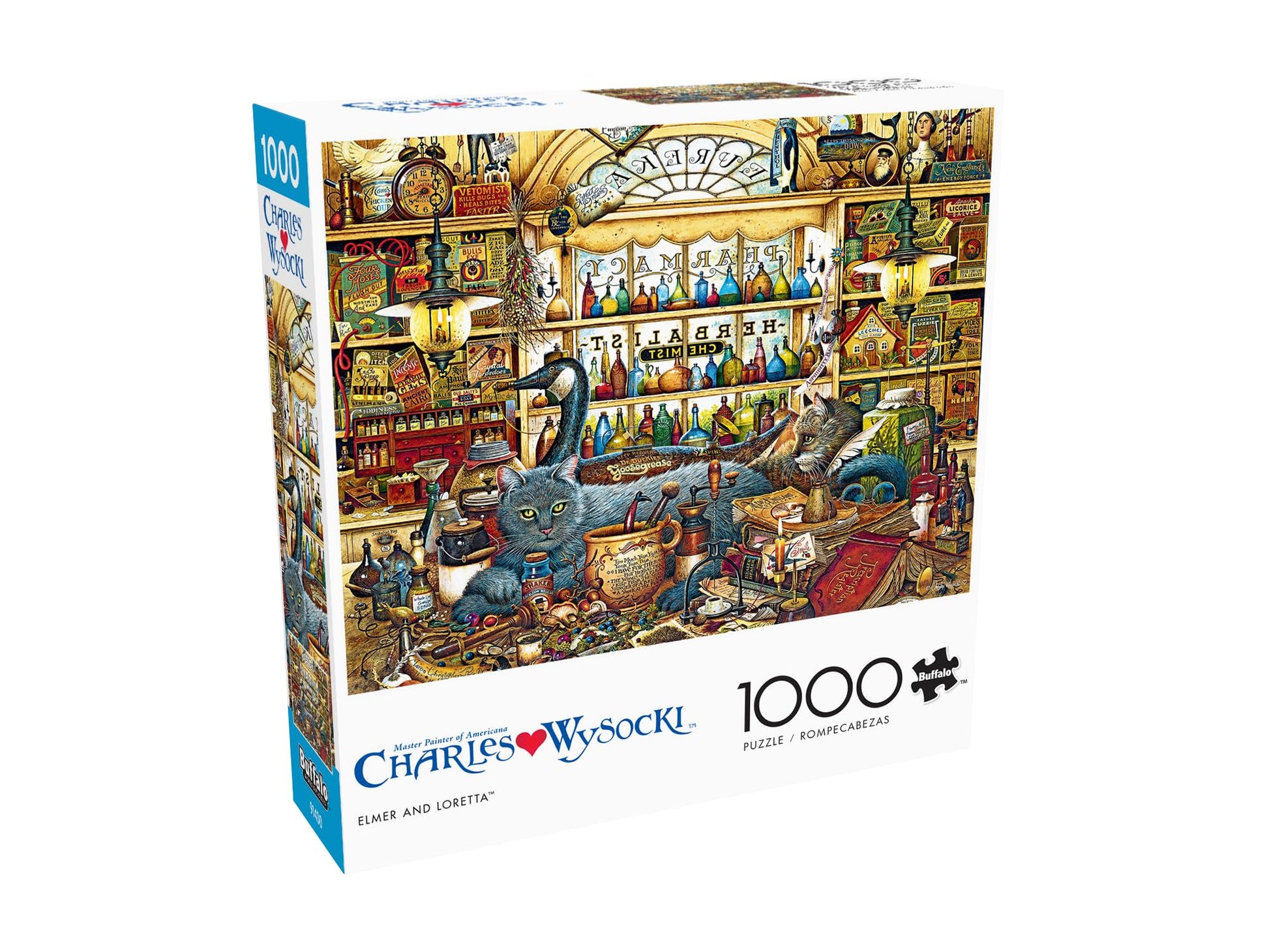 Buffalo Games - Charles Wysocki Elmer and Loretta - 1000 Piece Puzzle
