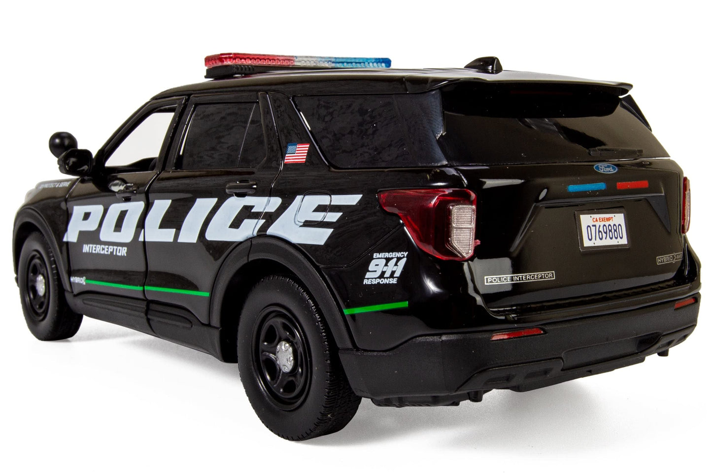 All Star Toys 2022 Explorer Police Interceptor Utility Promo 1:24 Diecast Model Car Exclusive Motormax 76992