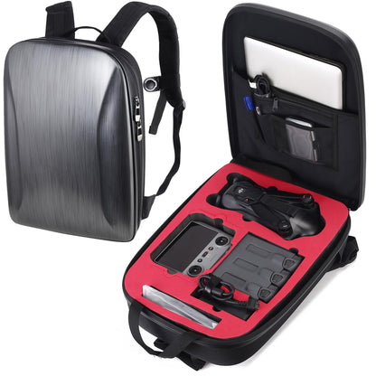 PONYRC Mavic 4 Pro Case Backpack, Waterproof Travel Case Hard Shell Shoulder Bag for DJI Mavic 4 Pro Creator/Fly More Combo, Fits for DJI RC 2/ RC Pro