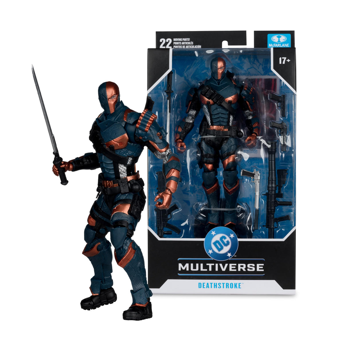 McFarlane Toys-DC Multiverse Deathstroke (Arkham Origins) 7in Action Figure