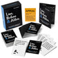 ZigZag Games Lies, Bribes & Alibis - A Fun Adult Party Card Game for Date Nights, College Bashes, Friendly Gatherings and Game Nights - Free Bonus