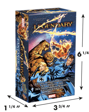 Legendary Marvel: Fantastic Four Expansion | Deck Building Game | Marvel Board Game