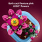 LEGO Botanicals Flowering Cactus Building Toy - Crafting Kit for Girls & Boys, Ages 9+ - Gift for Birthdays - Cactus Room Decor for Display