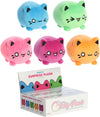 Aurora® Enchanting Tasty Peach® Meowchi Surprise Plush Stuffed Animal - Bright & Colorful Design - Showpiece Plush - Multicolor 3.5 Inches - Blind Box