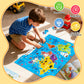4 Packs 100 Piece Puzzles for Kids Ages 4-6 6-8 8-10, USA World Map Kids Puzzles Ages 3-5 4-6 5-8, Solar System Mars Adventure 100 Piece Puzzle