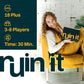 Adult Party Board Game RUIN IT Hilariously Funny Game for Ages 18 +
