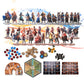 Barnburners and Noblemen: Master Set - NEW Fantasy Tabletop Wargame, Competitive Strategy Game for 2-4 Players, Ages 12+