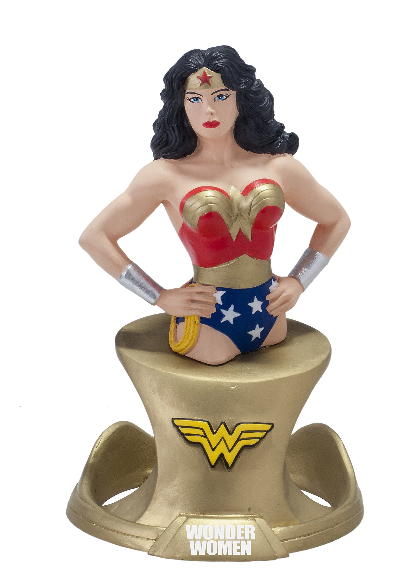 DC Wonder Woman Resin Paperweight Multi-colored, 4"