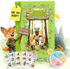 printara Kids Nature Scavenger Hunt - Outdoor Game for Kids | Laminated Waterproof, Wipe-Clean | 55 Cards, 5 Themes, Spinner & Stickers, Soft-Touch |