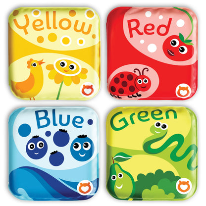 BabyBibi Floating Baby Bath Books for Baby. Kids Learning Bath Toys. Waterproof Bathtime Toys for Toddlers. Kids Educational Infant Bath Toys. (Set