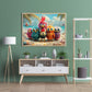 Puzzles for Adults 500 Pieces, Chicken Jigsaw Puzzles - Beach Bunch, Impossible Beach Puzzles for Seniors Family, 20.47x14.96 inches, 1:1 Poster