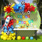 162Pcs Toy Inspired Story Balloon Garland Arch Kit Red Blue Yellow Green Balloon Cow Boy Star Rocket Exploding Star Balloons for Kids Toy Inspired