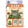 MasterPieces Officially Licensed Cats Playing Cards - 54 Card Deck for Adults