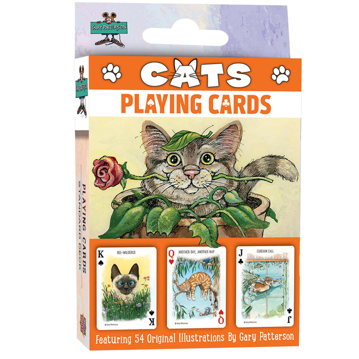 MasterPieces Officially Licensed Cats Playing Cards - 54 Card Deck for Adults