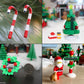 LEGO Holiday Combo Pack - Christmas Tree with Presents, Holiday Wreath, 2 Candy Canes, and Santa Claus with North Pole Stand