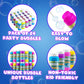 Party Bubble Bottles (24-Pack) Bubble Wands for Kids & Birthday Favors