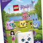 LEGO Friends Emma’s Dalmatian Cube 41663 Building Kit; Puppy Toy Creative Gift for Kids Comes with an Emma Mini-Doll Toy, New 2021 (41 Pieces)