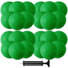CACASO 24 Pieces Dodgeball Playground Ball Kickball, Dark Green