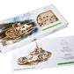 Tugboat Ugears 3D Mechanical Wooden Model for Self Assembling, DIY, Brainteaser