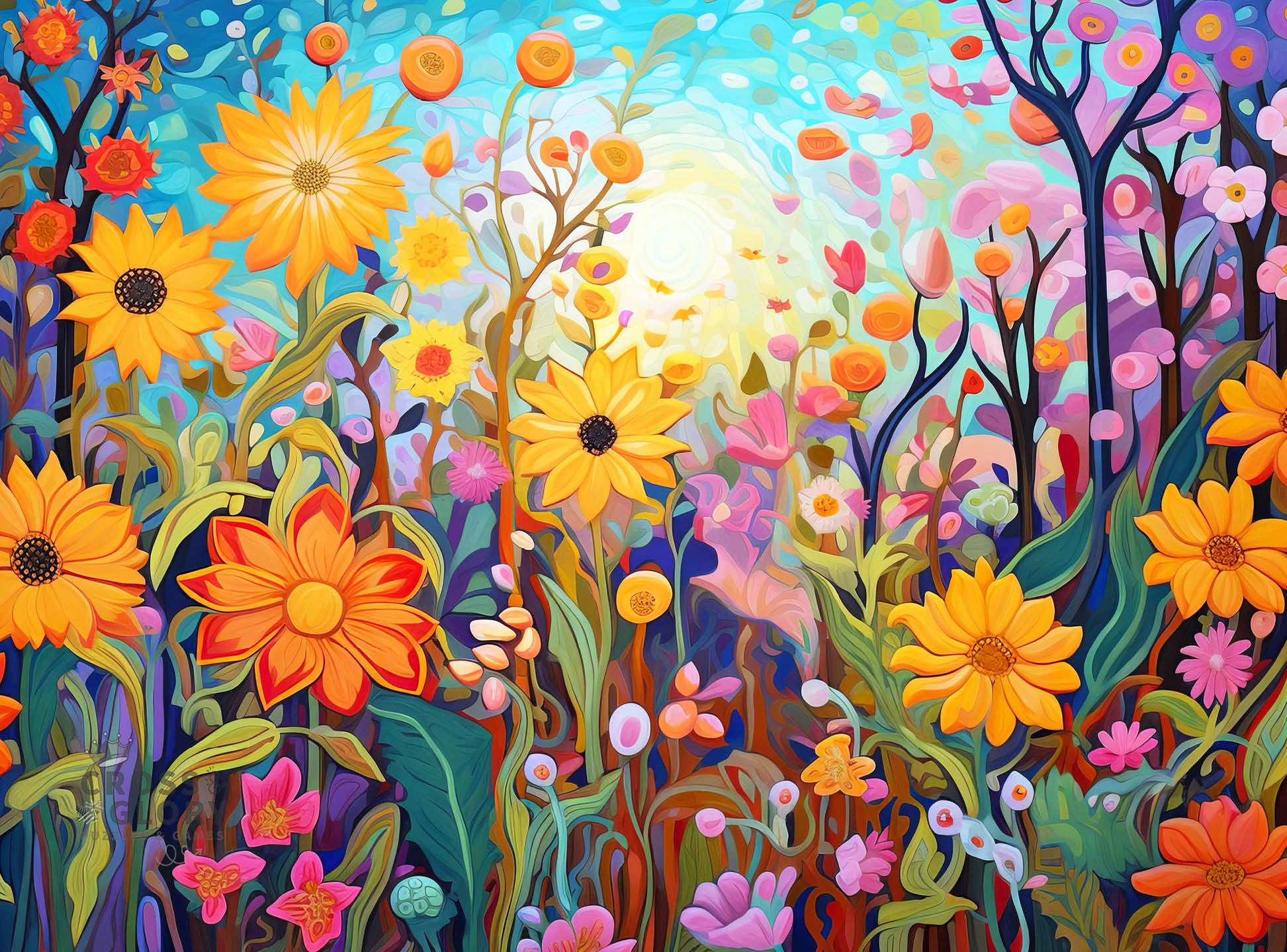 Cross & Glory | Jigsaw Puzzles for Adults | Sarah's Secret Garden Adventure