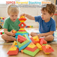 32-Piece Building Blocks Set, Montessori Pyramid Stacking Toys for Kids