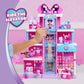 Disney Jr. Minnie Mouse Pet Hotel Playset, 25 Pieces Included