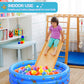 Garden Round Inflatable Baby Swimming Pool, Portable Inflatable Child/Children Little Pump Pool,Kiddie Paddling Pool Indoor&Outdoor Toddler Water Game