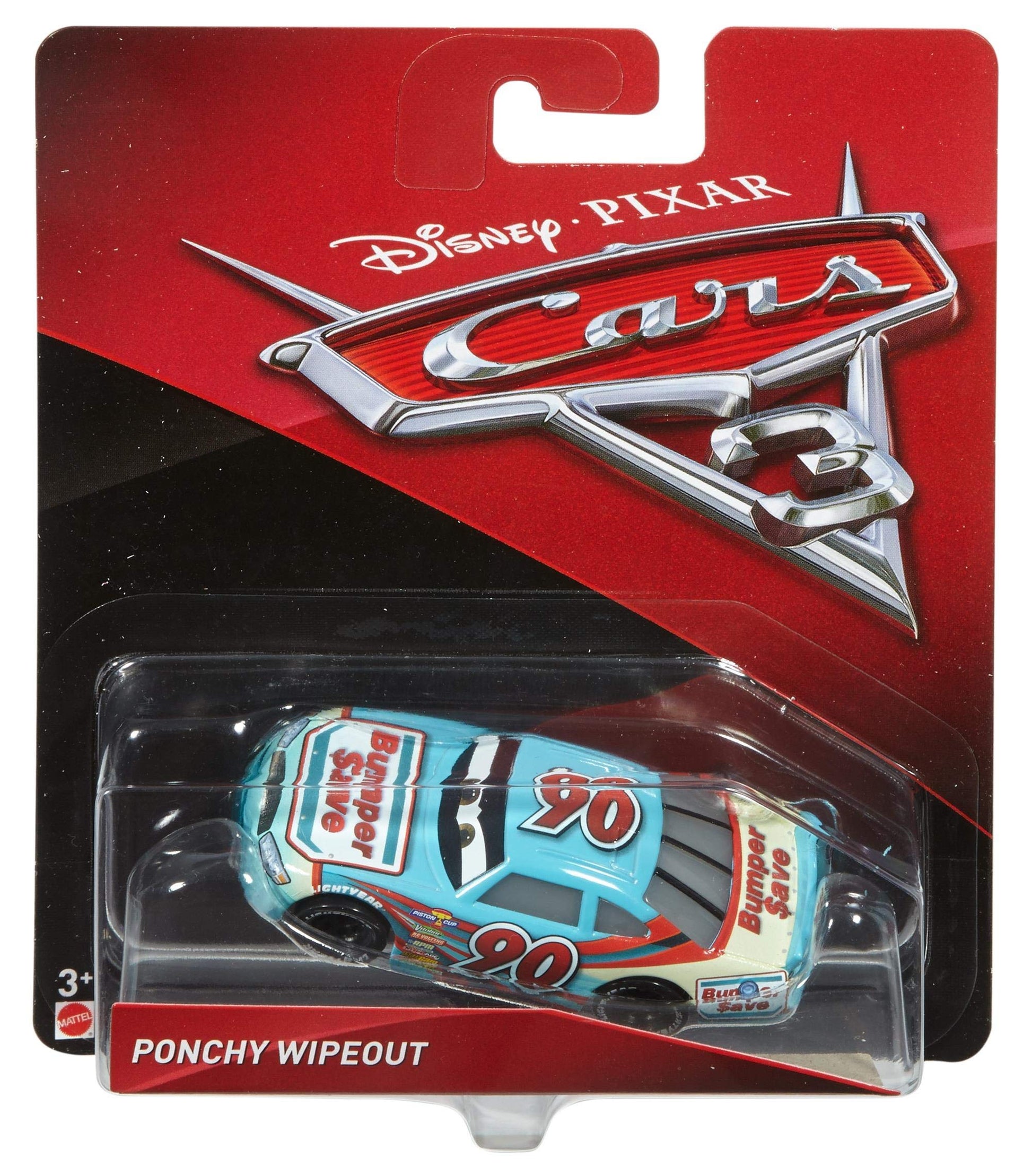 Disney Pixar Cars Ponchy Wipeout