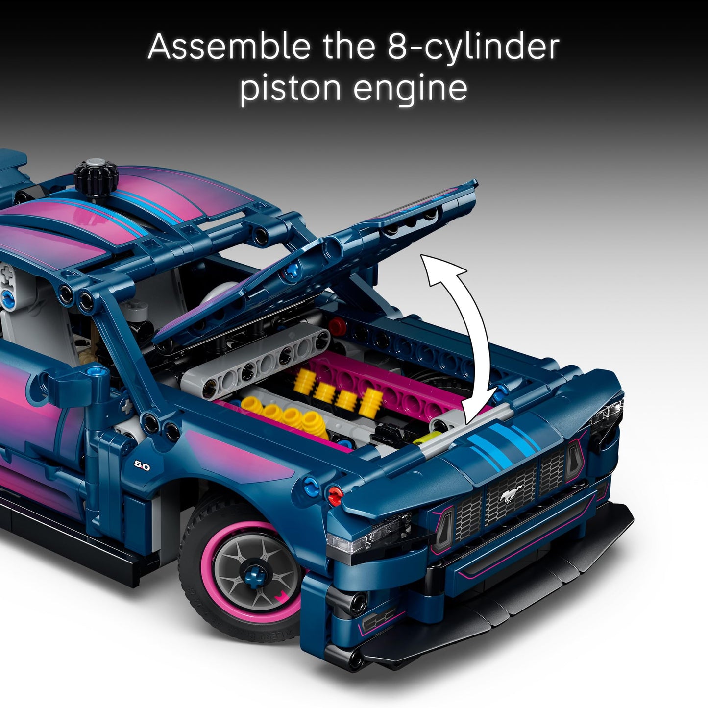LEGO Technic Custom Garage Ford Mustang GT Car 42236