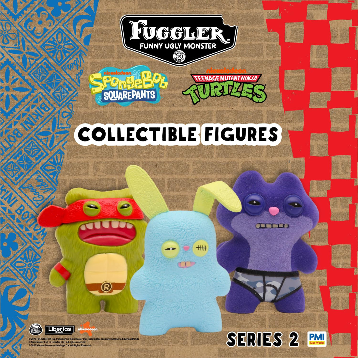 P.M.I. Fuggler Series 2 Collectible Figures 12-Pack, Assortment B
