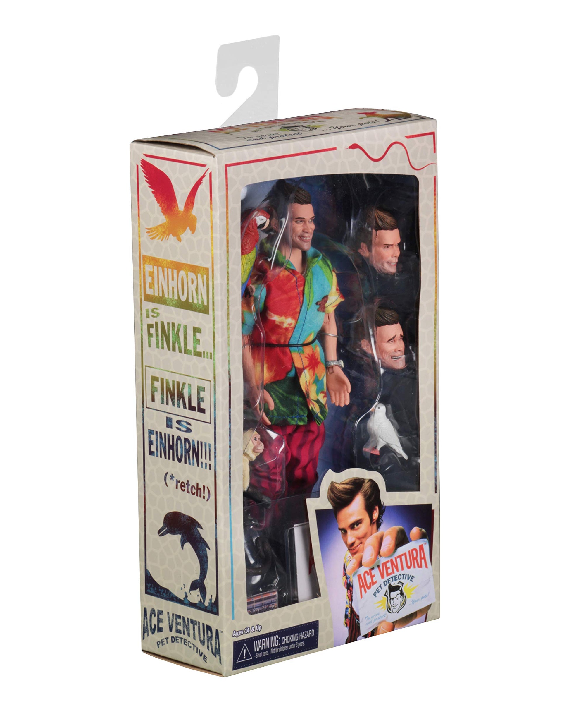 NECA Ace Ventura: Pet Detective - 8" Clothed Action Figure - Ace Ventura