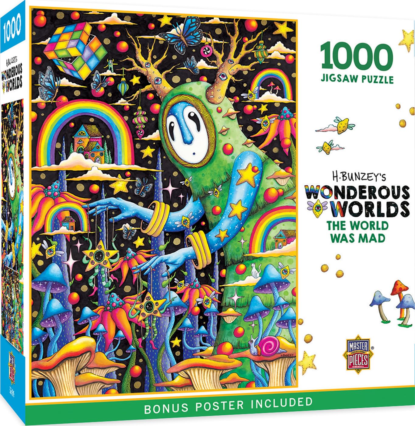 MasterPieces 1000 Piece Jigsaw Puzzle for Adults and Family - The World was Mad - 19.25"x26.75"