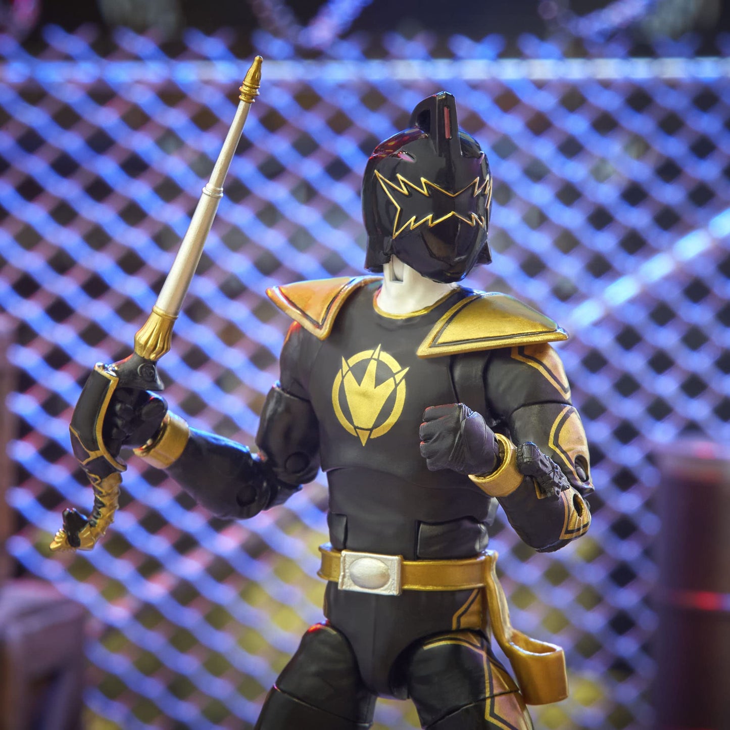 Power Rangers Lightning Collection Dino Thunder Black Ranger 6-Inch Premium Collectible Action Figure Toy with Accessories, Ages 4 and Up