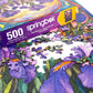 Springbok Stained Glass Iris 500 Piece Jigsaw Puzzle for Adults
