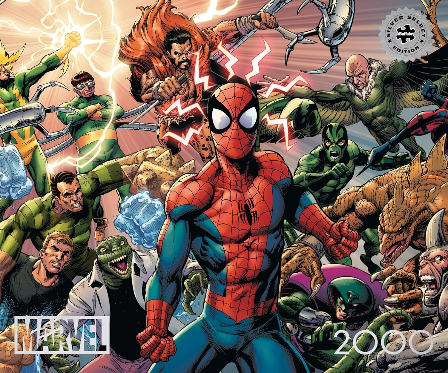 Buffalo Games - Marvel Comics Sinister War - 2000 Piece Puzzle for Adults