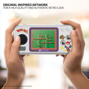 My Arcade Limited Edition Don Doko Don Pocket Player: 3 Built In Games, Don Doko Don 1 and 2, Chack'n Pop, Collectible, Full Color Display, Headphone