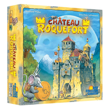 Rio Grande Games Château Roquefort Memory Board Game, Family Games Kids Ages 6+, 2-4 Players 30 Minutes